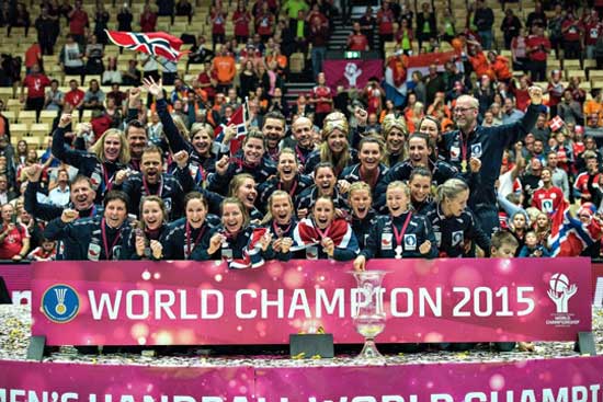 Congratulations to the Norwegian Women's Handball Team
